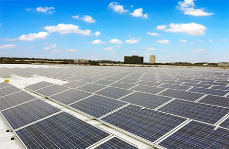 1.5MW commercial rooftop PV system in Canada