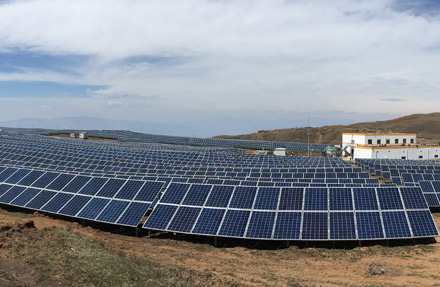 35MW pv solar power on-gird station plant in Turkey