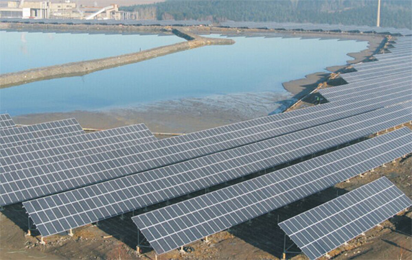 4.5MW on grid solar pv power station system in China Shanxi