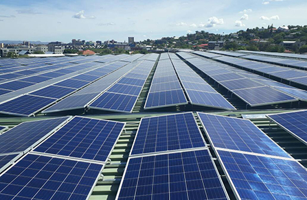 4.8MW on grid PV solar power station plant in Algeria