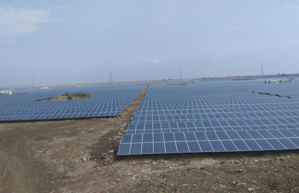 50MW PV solar power plant solar station in Indonesia