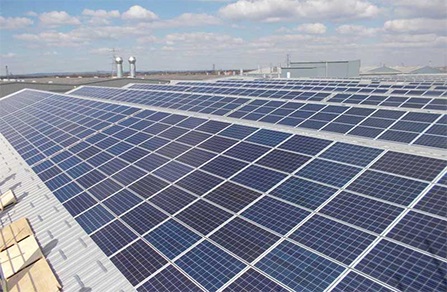 6MW solar power on grid pv power plant in Lithuania
