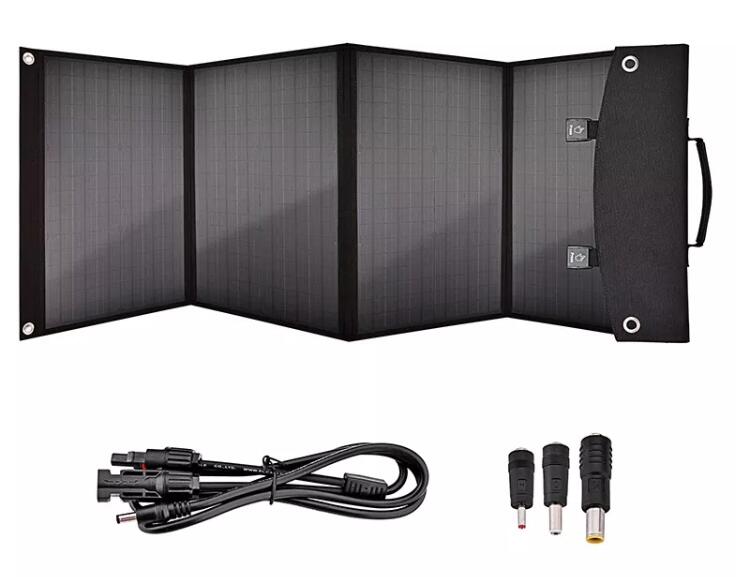 100W foldable solar charger