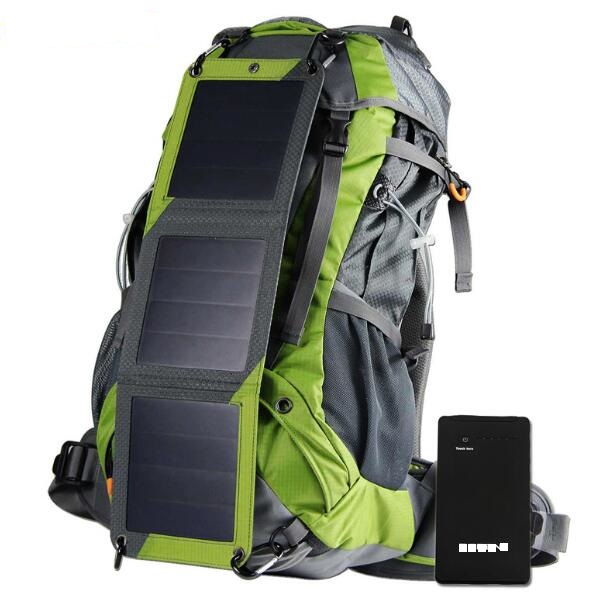 outdoor travel solar backpack