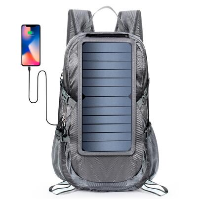 travelling solar backpack